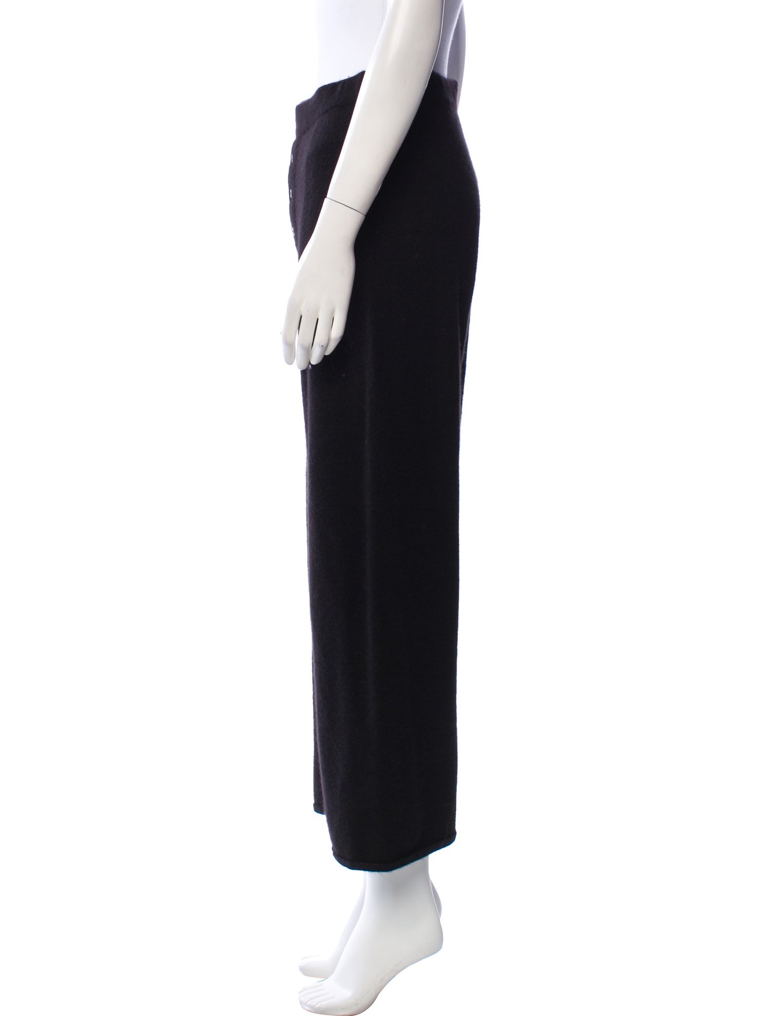 Guest in Residence Cashmere Wide Leg Pants