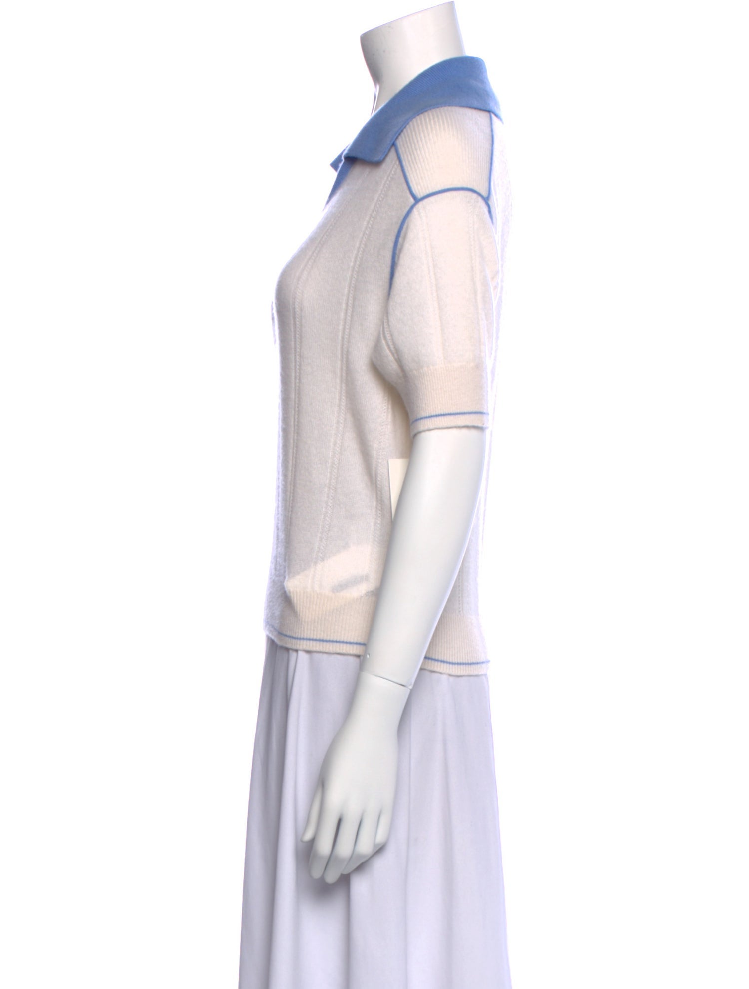 Guest in Residence Cashmere V-Neck Sweater w/ Tags