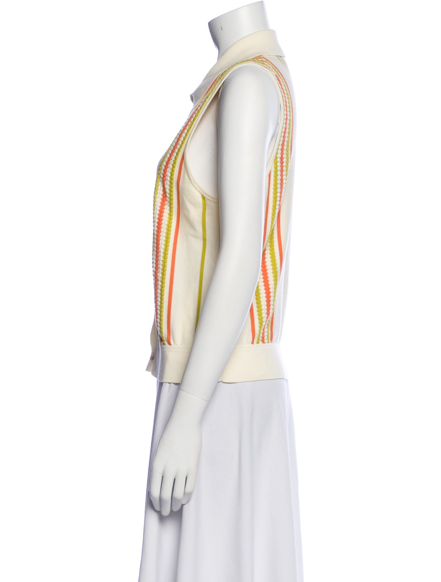 Guest in Residence Striped Sleeveless Top