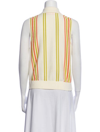 Guest in Residence Striped Sleeveless Top