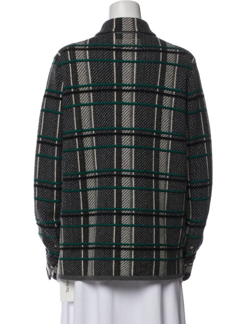 Guest in Residence Cashmere Plaid Print Sweater