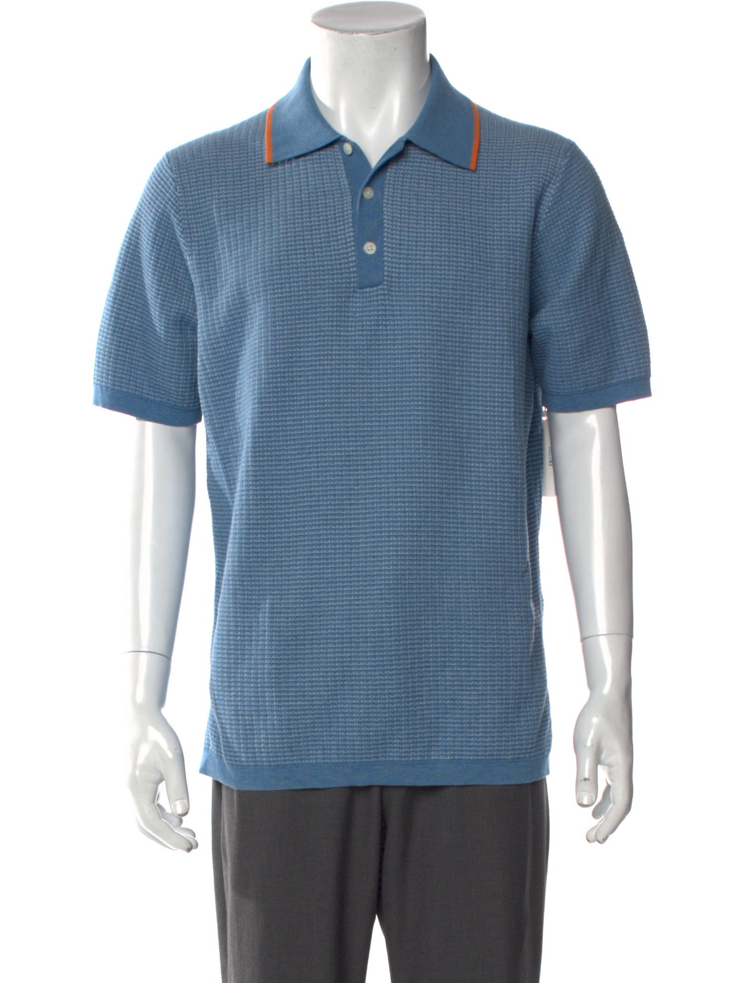 Guest in Residence Crew Neck Short Sleeve Polo Shirt w/ Tags