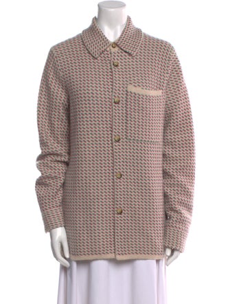 Guest in Residence Cashmere Printed Sweater