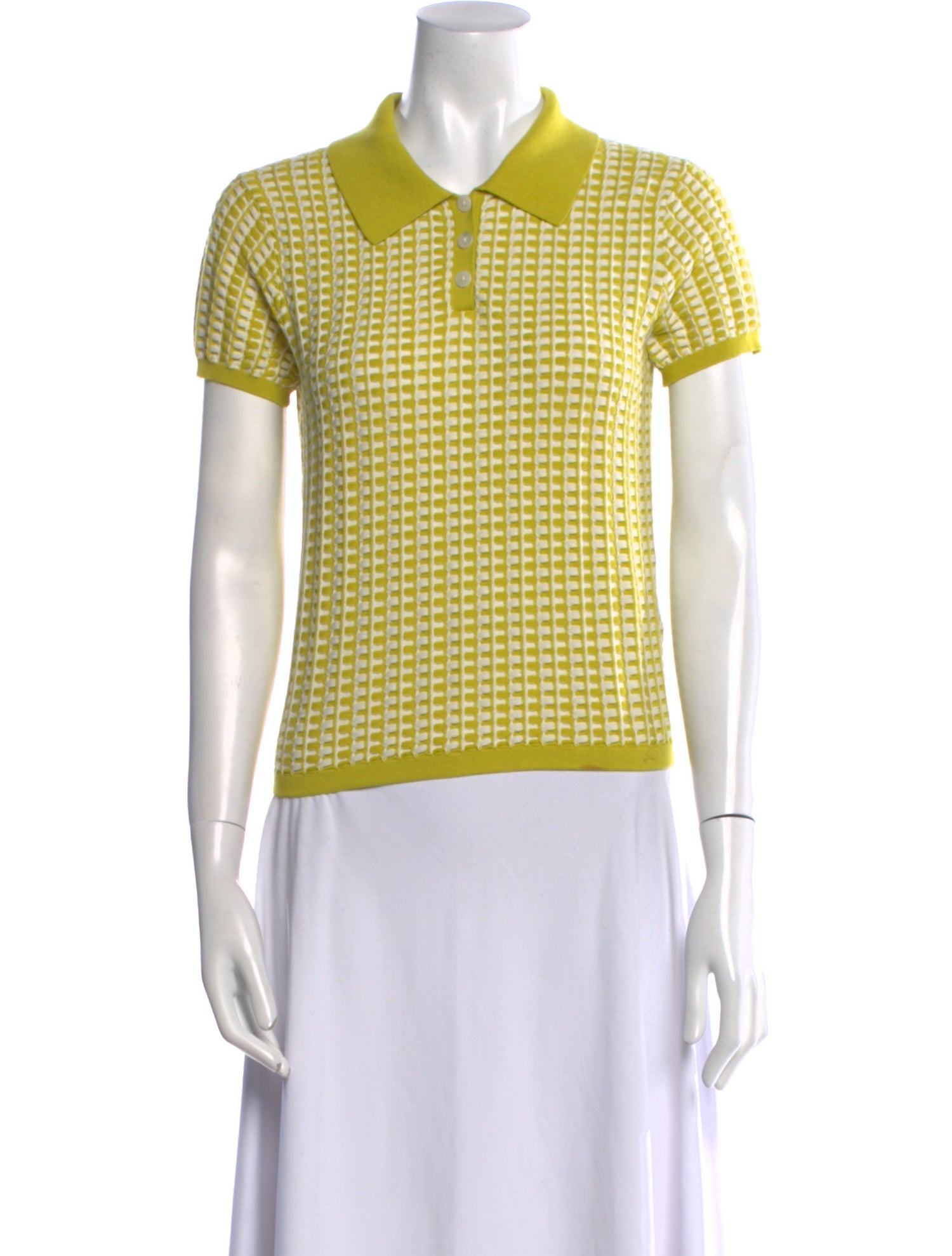 Guest in Residence Printed Crew Neck Sweater