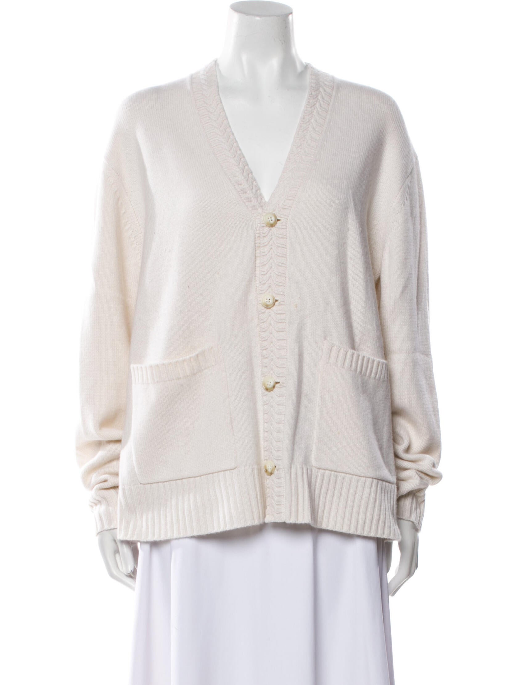 Guest in Residence Cashmere V-Neck Sweater