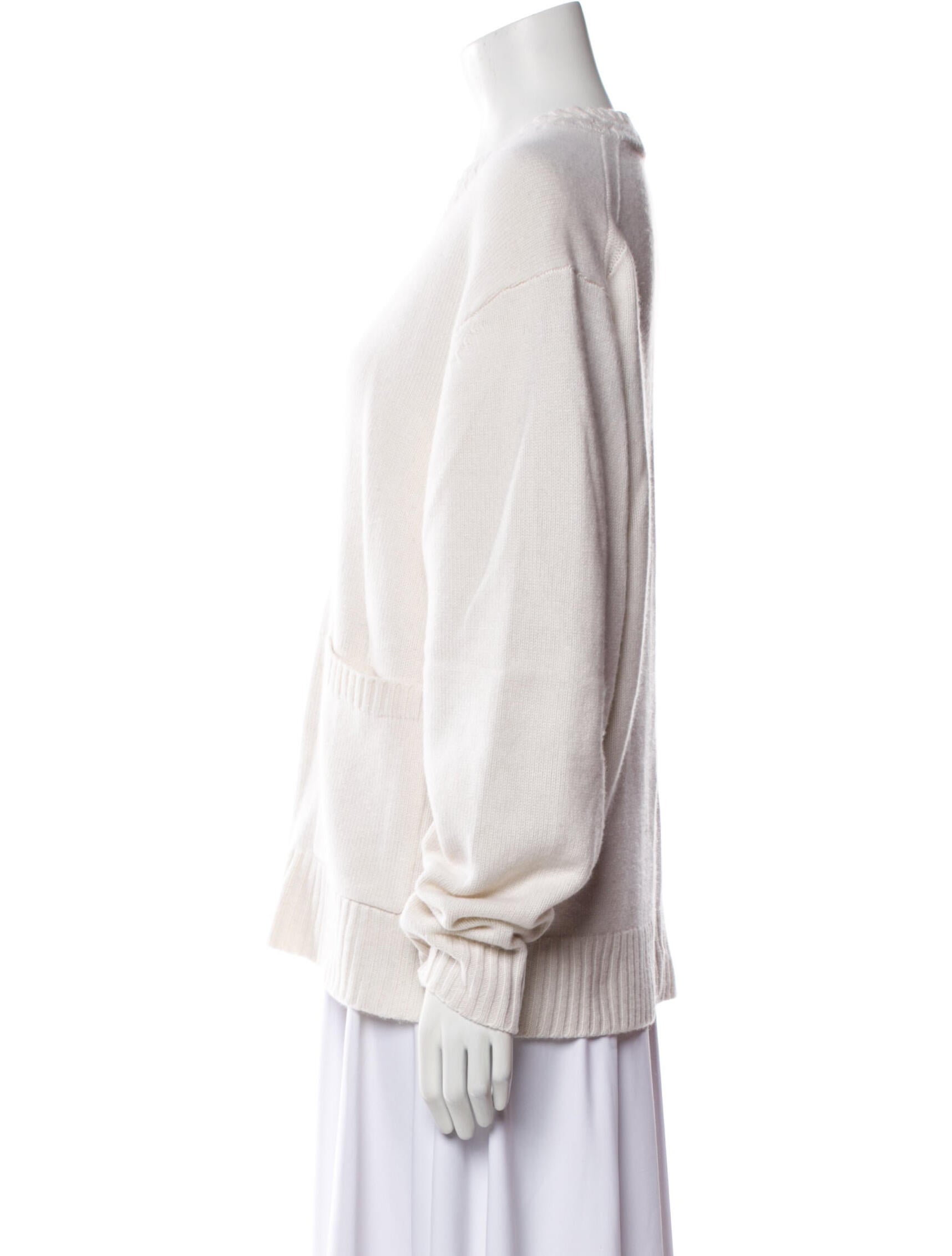 Guest in Residence Cashmere V-Neck Sweater