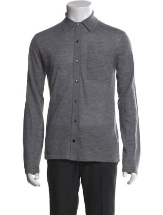 Guest in Residence Cashmere Collar Polo Sweater