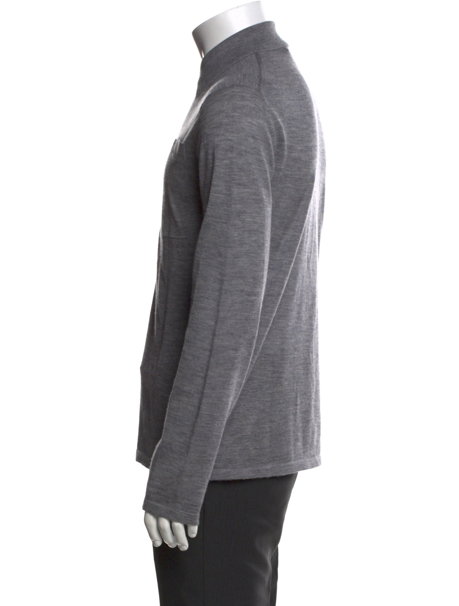 Guest in Residence Cashmere Collar Polo Sweater