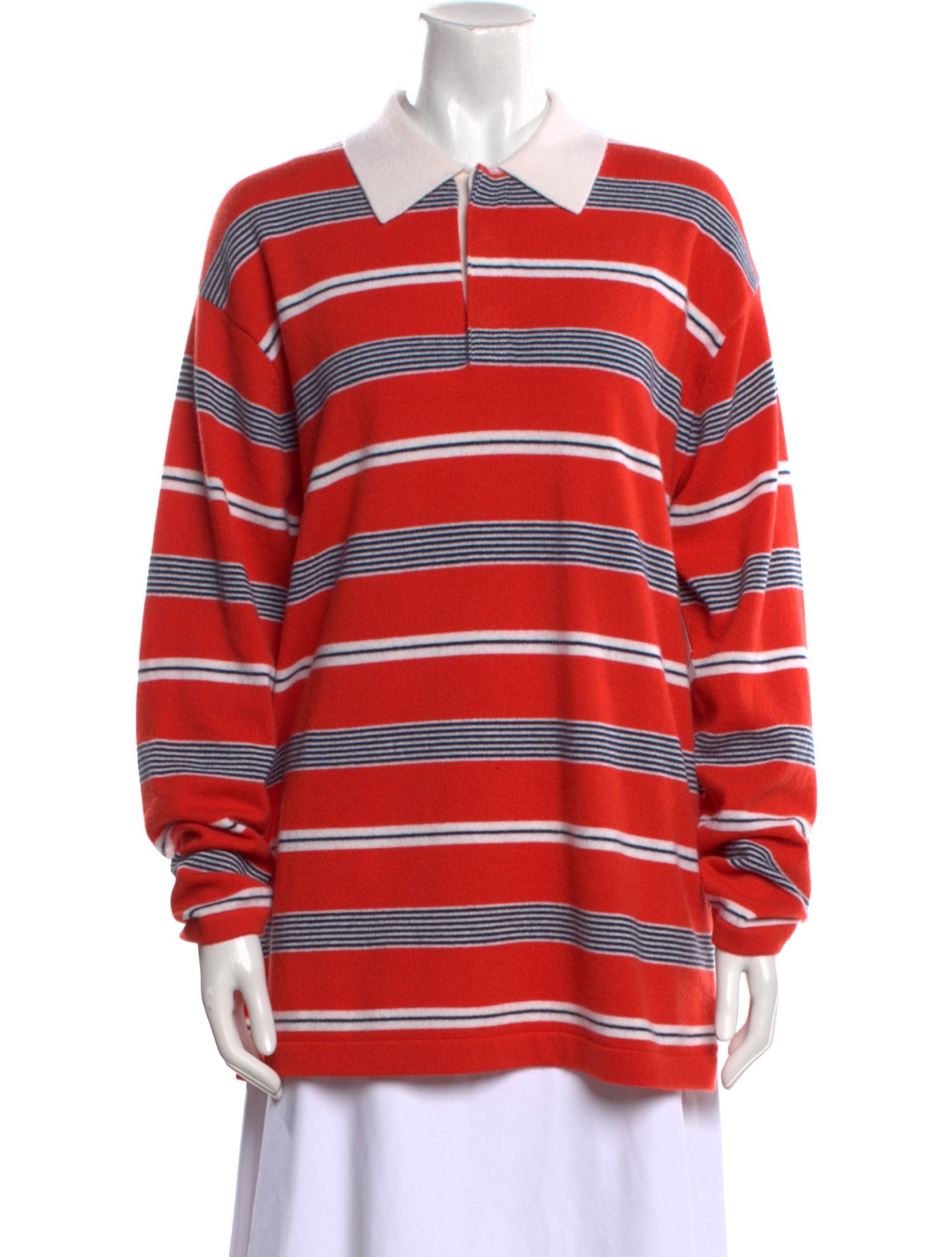 Guest in Residence Cashmere Striped Sweater w/ Tags