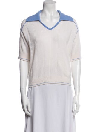 Guest in Residence Cashmere V-Neck Sweater