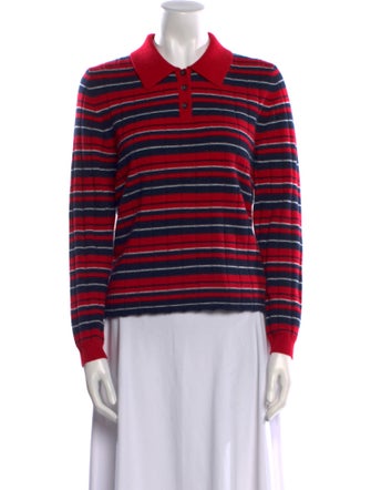Guest in Residence Cashmere Striped Sweater