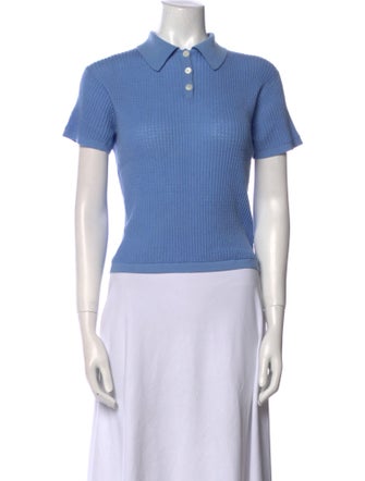 Guest in Residence Cashmere Short Sleeve Polo