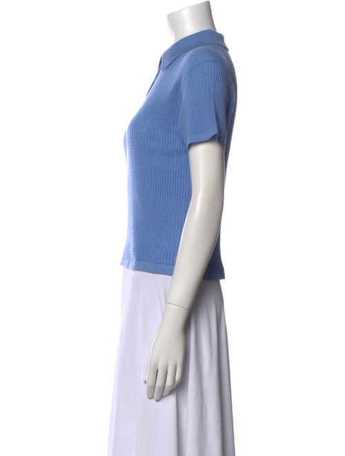 Guest in Residence Cashmere Short Sleeve Polo