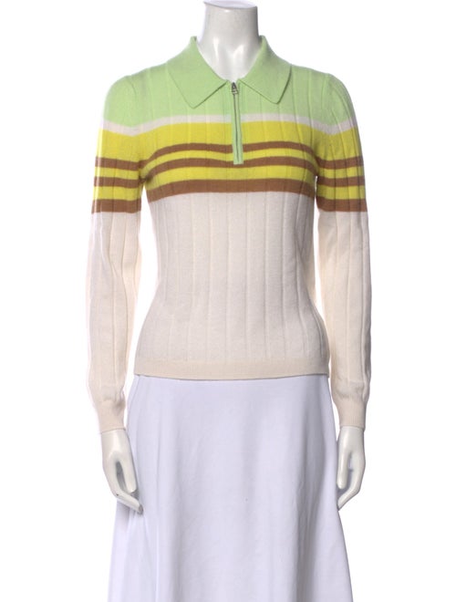 Guest in Residence Cashmere Striped Sweater