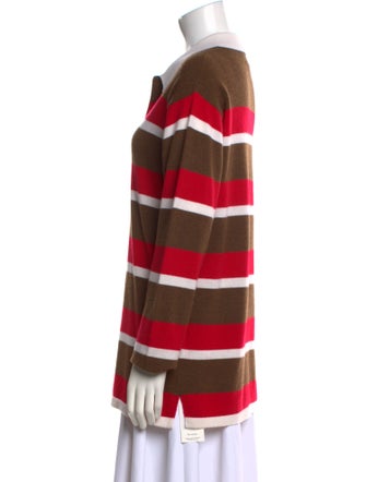 Guest in Residence Cashmere Striped Sweater