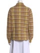 Guest in Residence Cashmere Plaid Print Sweater