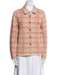 Guest in Residence Cashmere Plaid Print Blazer