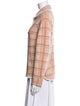 Guest in Residence Cashmere Plaid Print Blazer