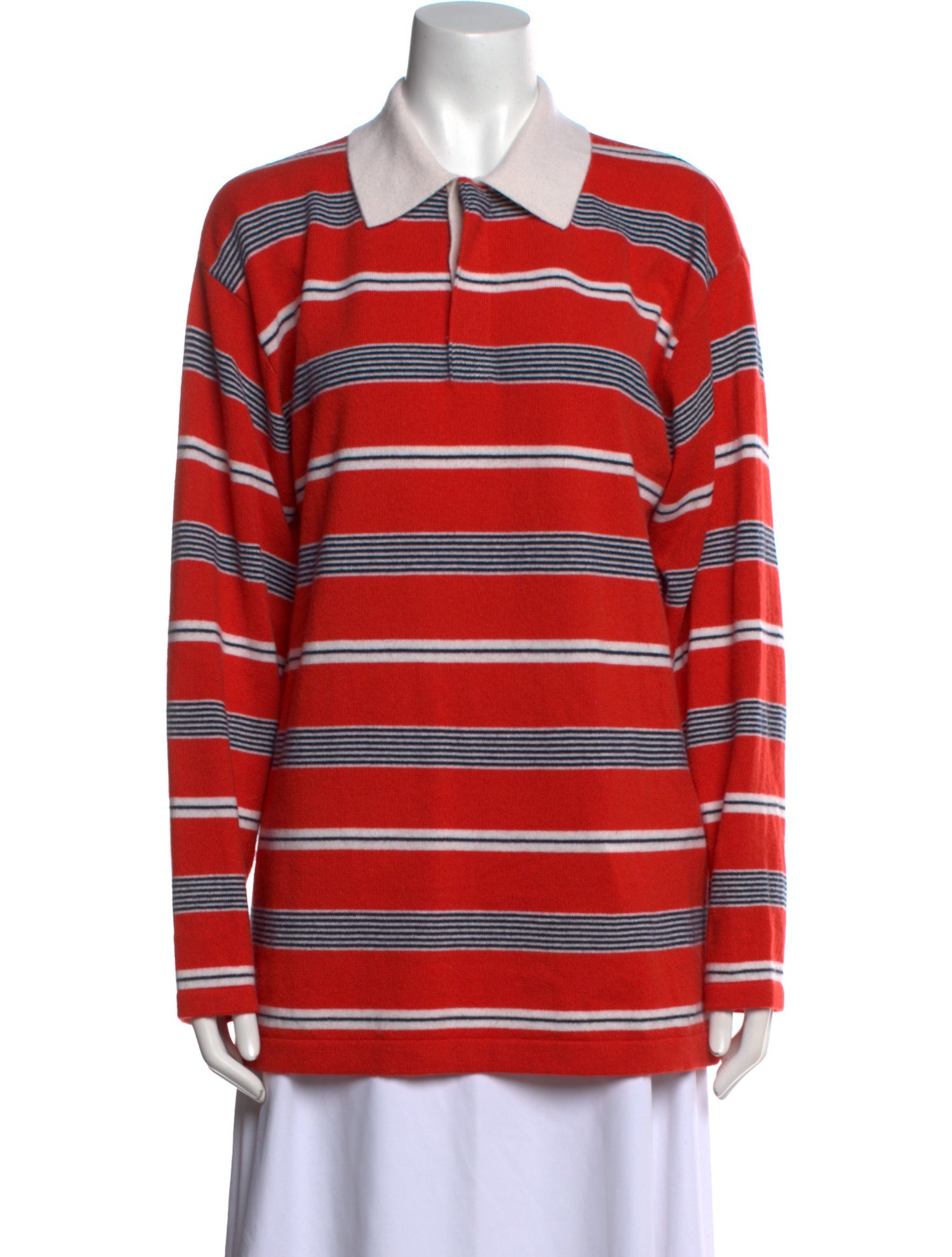 Guest in Residence Cashmere Striped Sweater