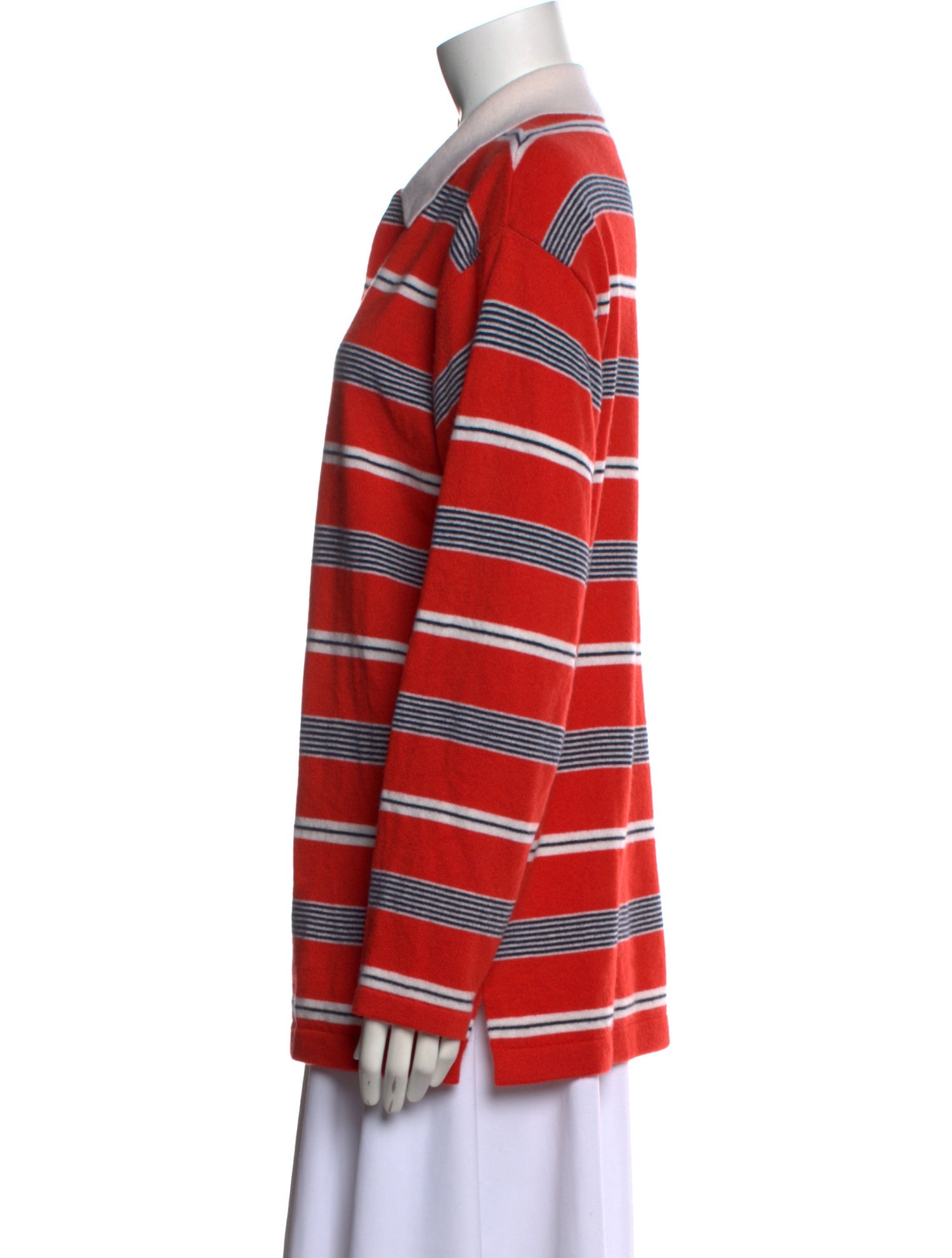 Guest in Residence Cashmere Striped Sweater