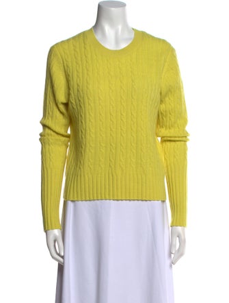 Guest in Residence Cashmere Crew Neck Sweater