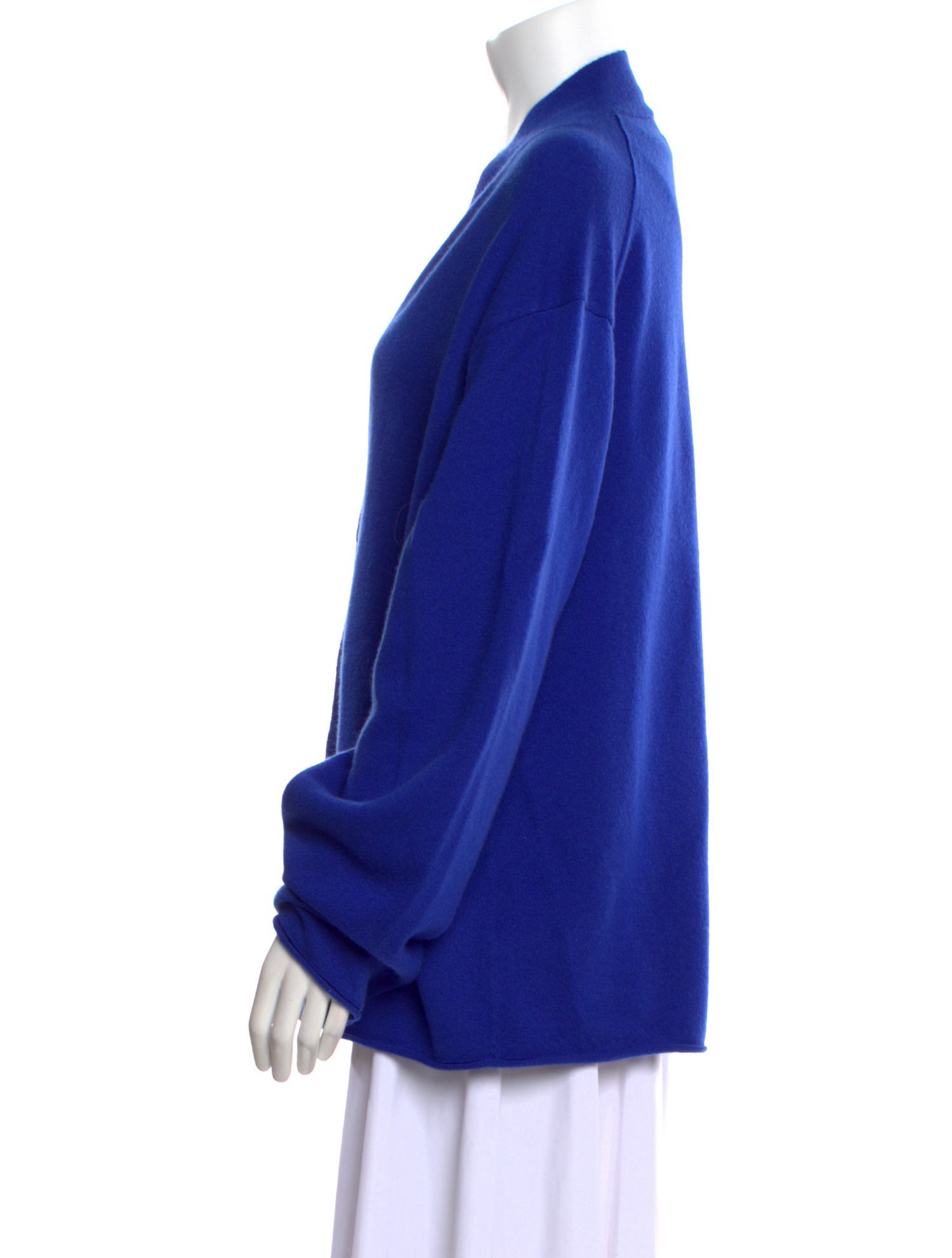 Guest in Residence Cashmere V-Neck Blouse