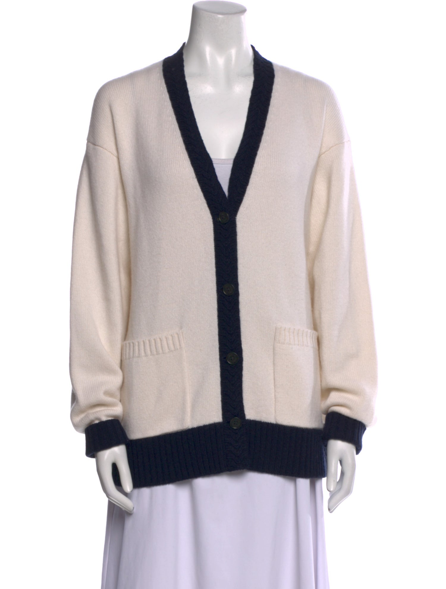 Guest in Residence Cashmere V-Neck Sweater