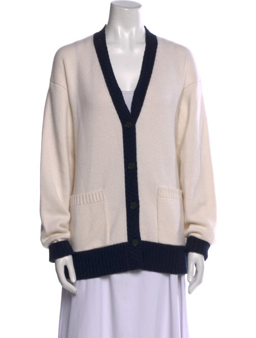 Guest in Residence Cashmere V-Neck Sweater