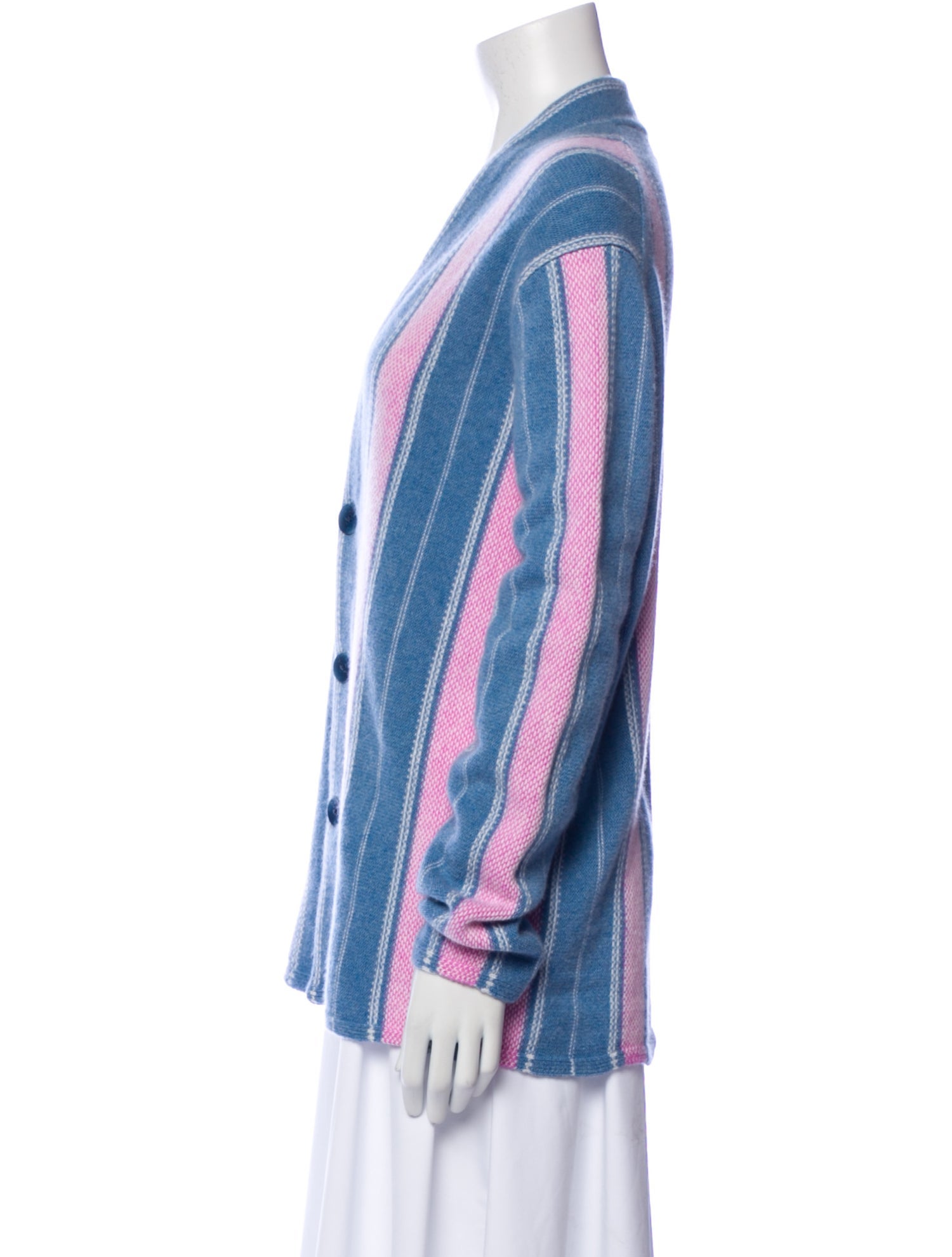 Guest in Residence Cashmere Striped Sweater w/ Tags
