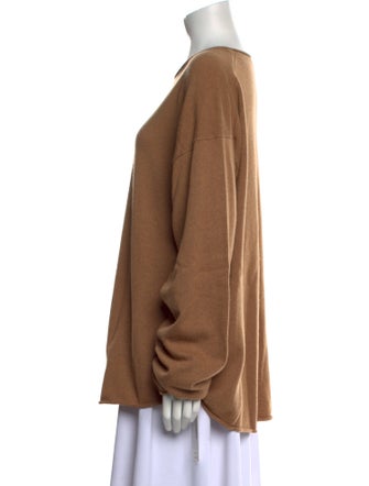 Guest in Residence Cashmere Scoop Neck Sweater