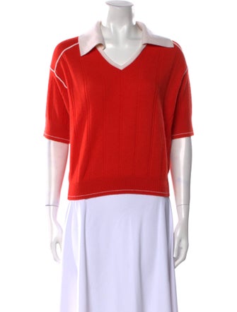 Guest in Residence Cashmere V-Neck Sweater