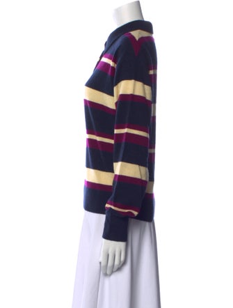 Guest in Residence Cashmere Striped Sweater