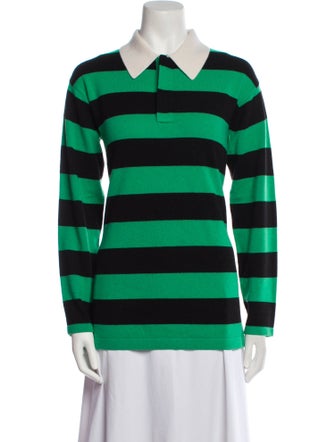 Guest in Residence Cashmere Striped Sweater