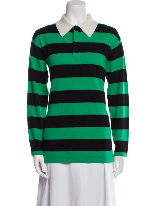 Guest in Residence Cashmere Striped Sweater