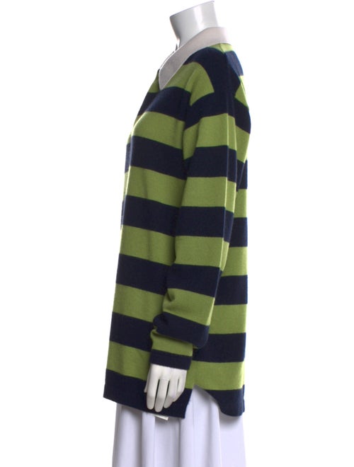 Guest in Residence Cashmere Striped Sweater