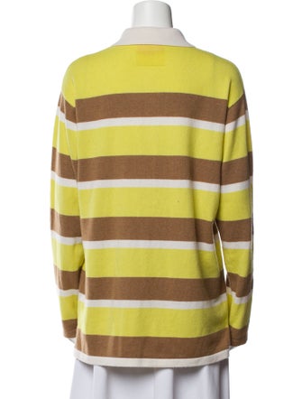Guest in Residence Cashmere Striped Sweater