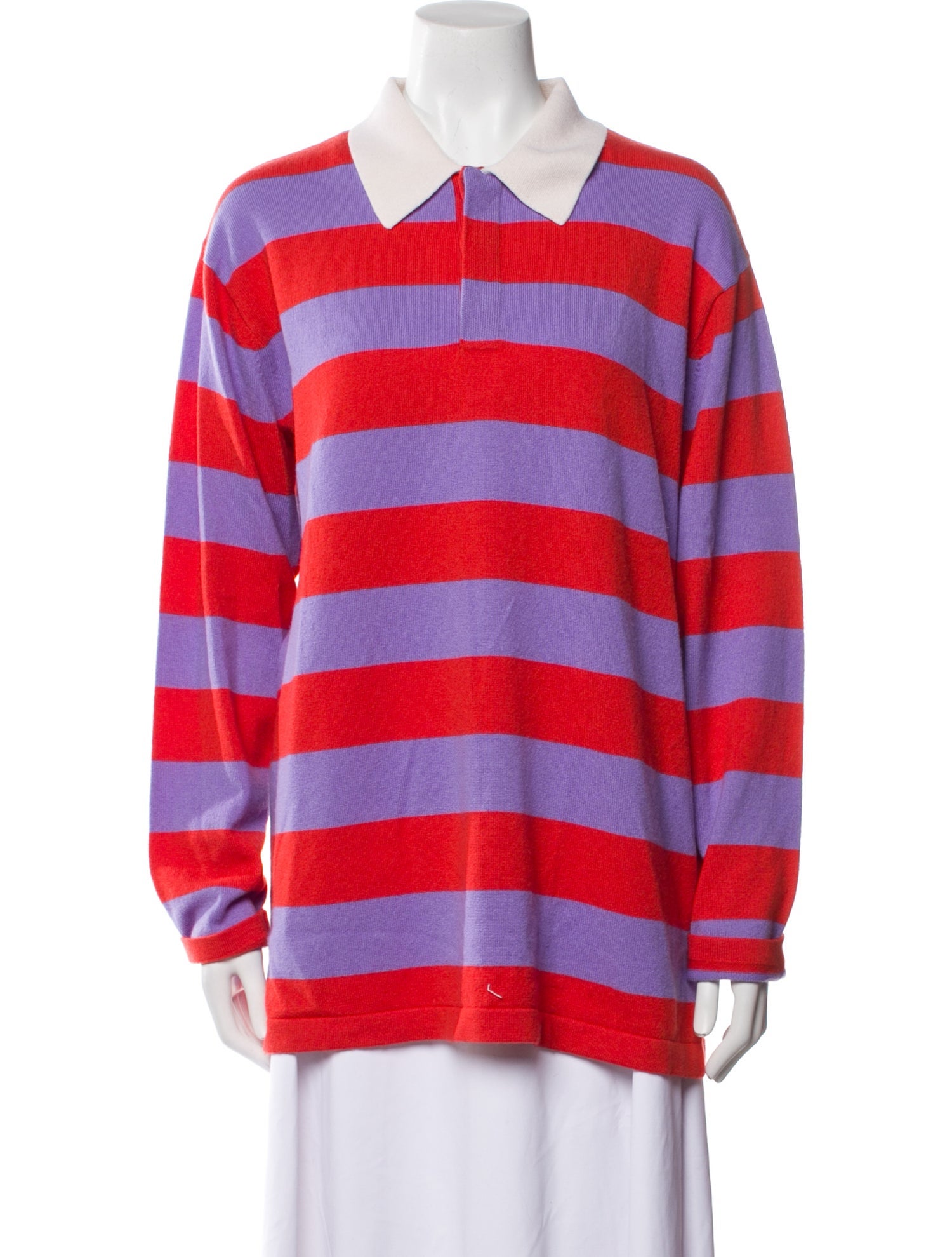 Guest in Residence Cashmere Striped Sweater