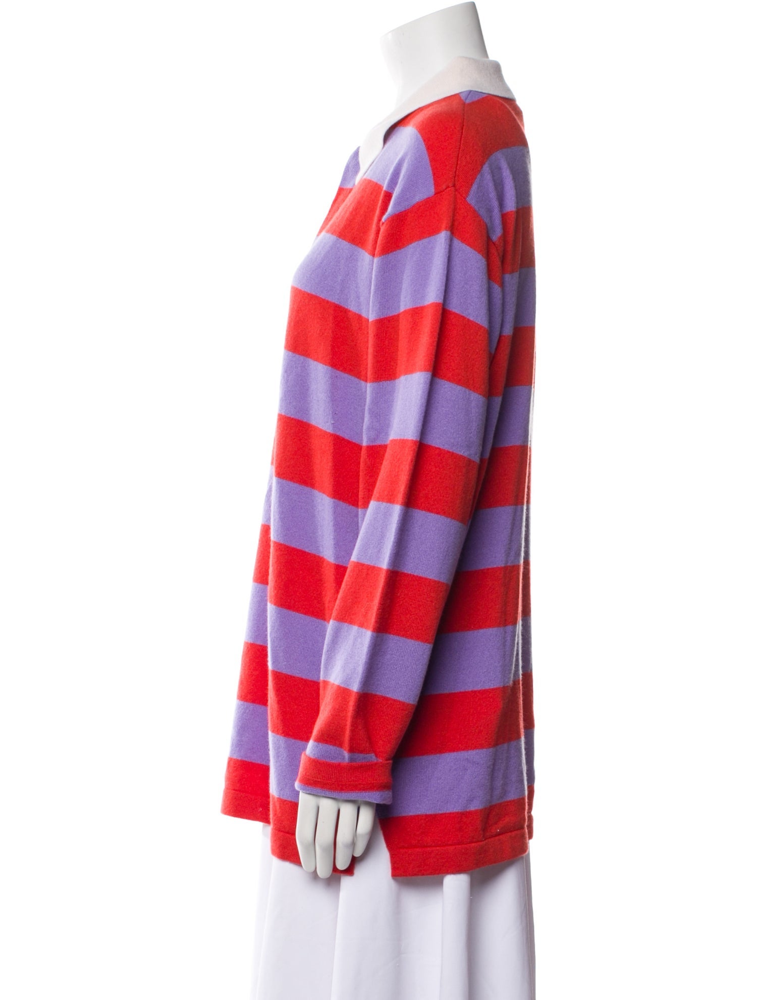 Guest in Residence Cashmere Striped Sweater