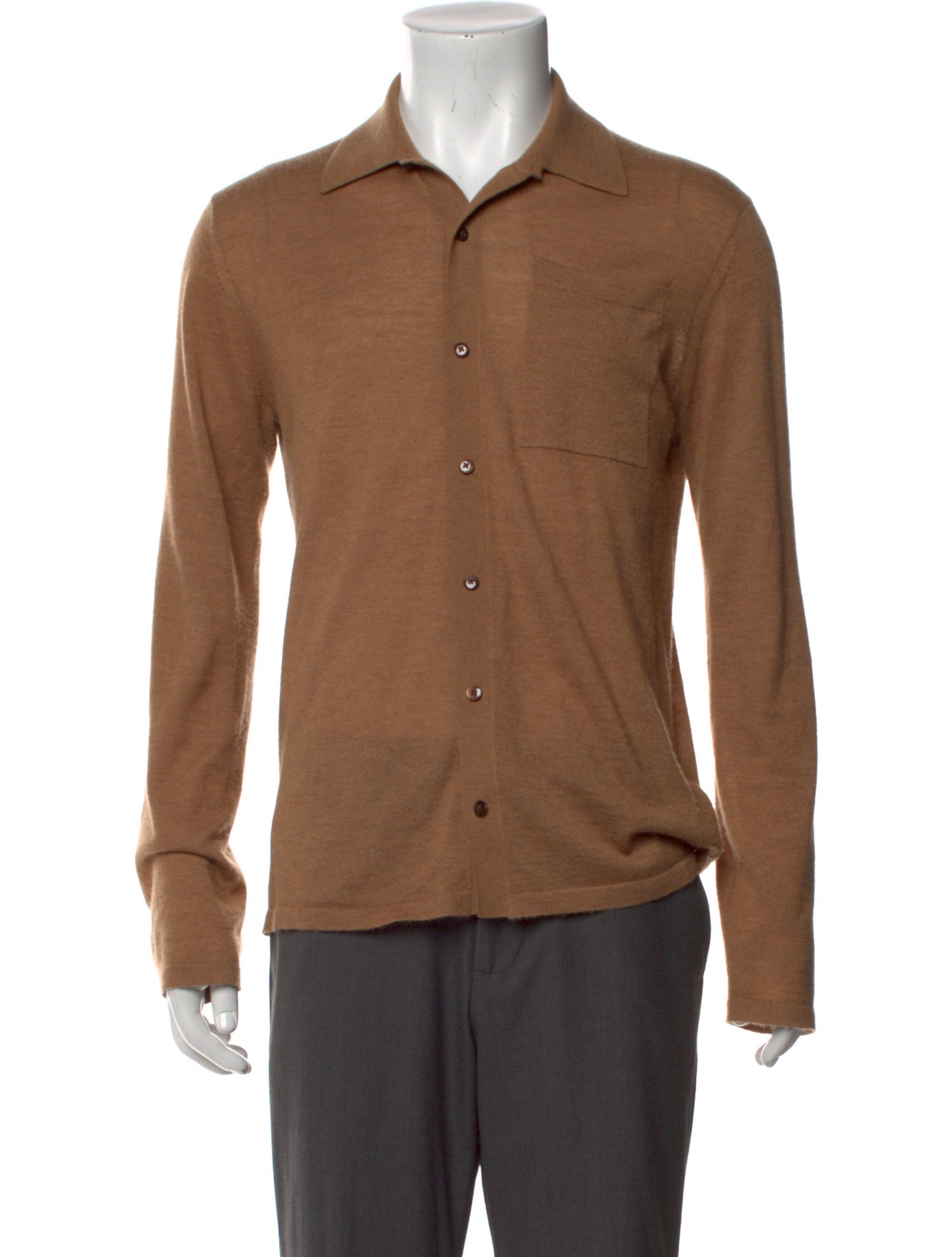 Guest in Residence Cashmere Collar Cardigan