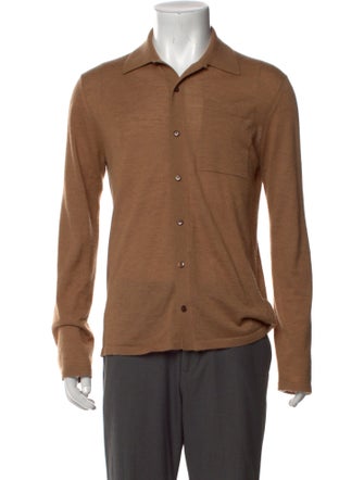 Guest in Residence Cashmere Collar Cardigan