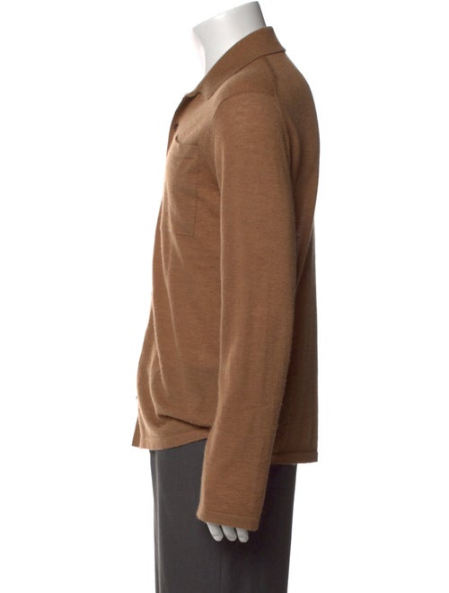 Guest in Residence Cashmere Collar Cardigan