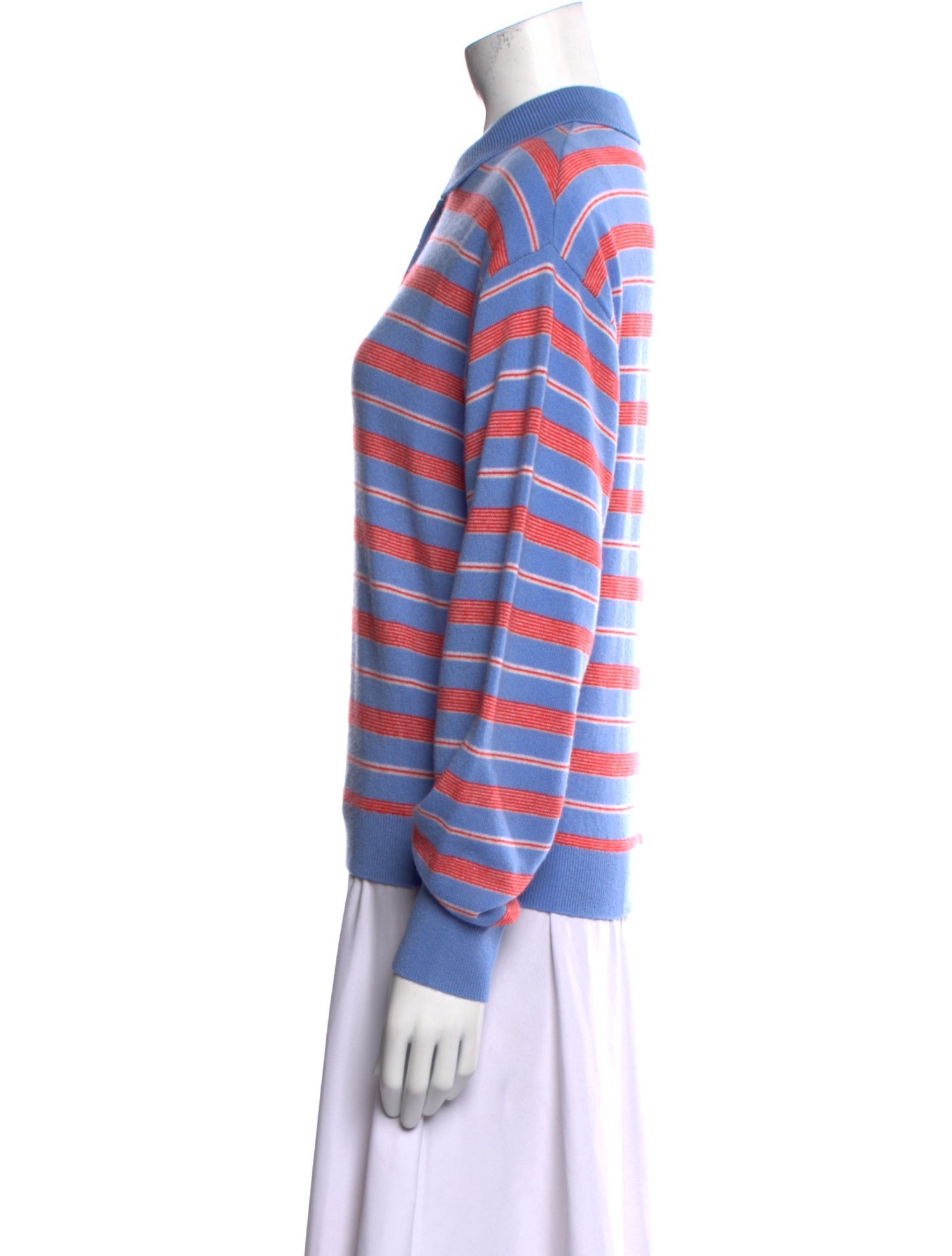 Guest in Residence Cashmere Striped Sweater