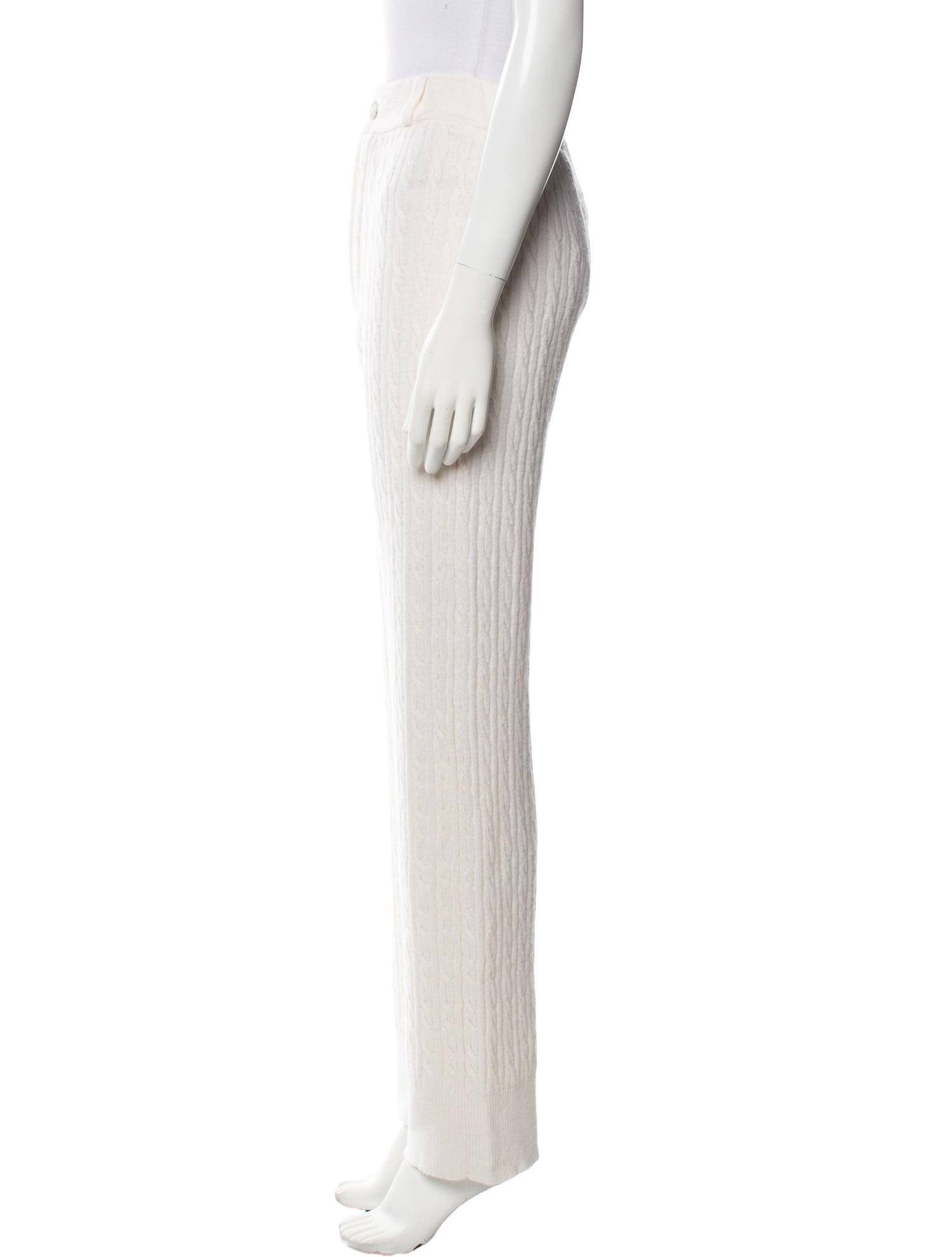 Guest in Residence Cashmere Straight Leg Pants