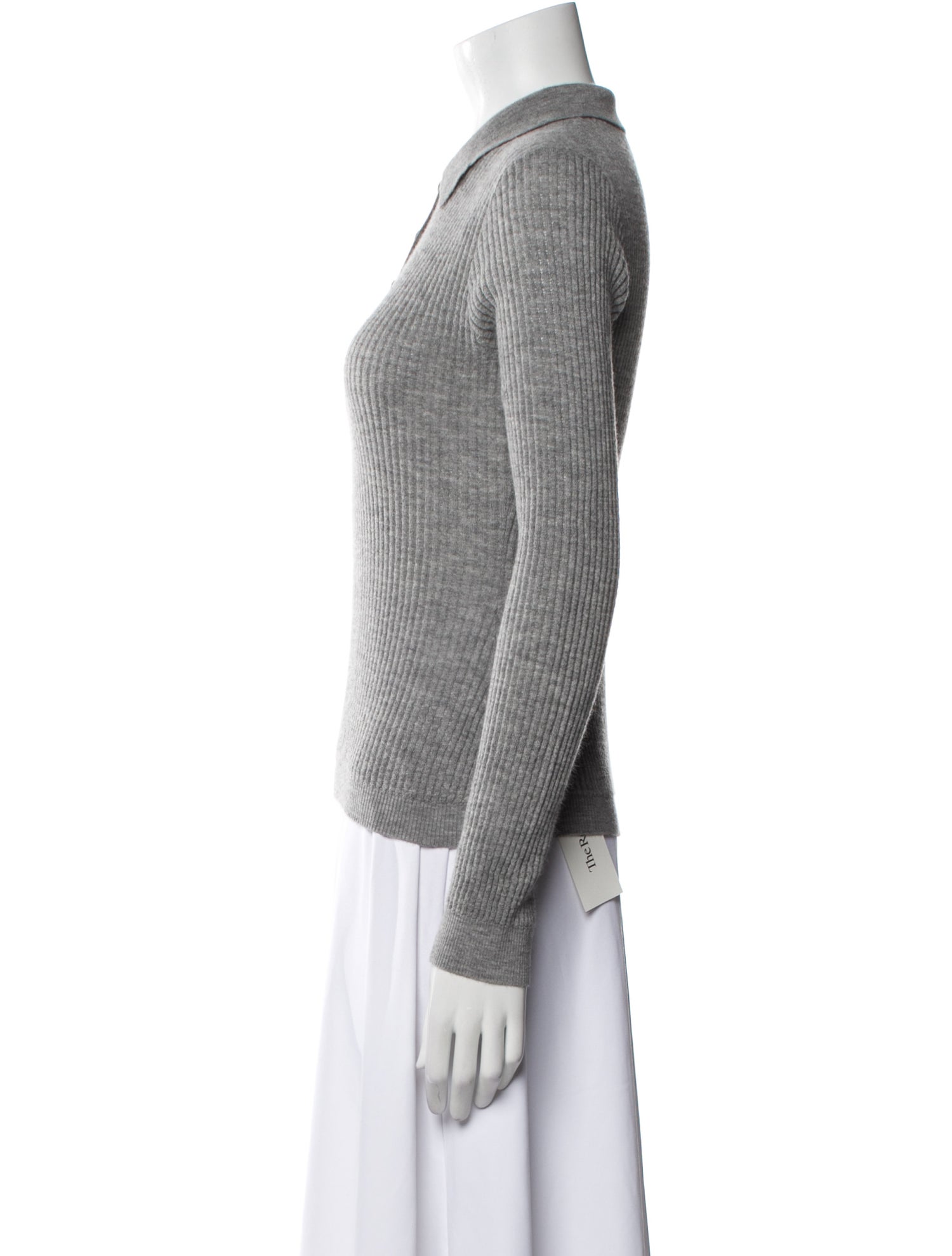 Guest in Residence Cashmere Long Sleeve Polo