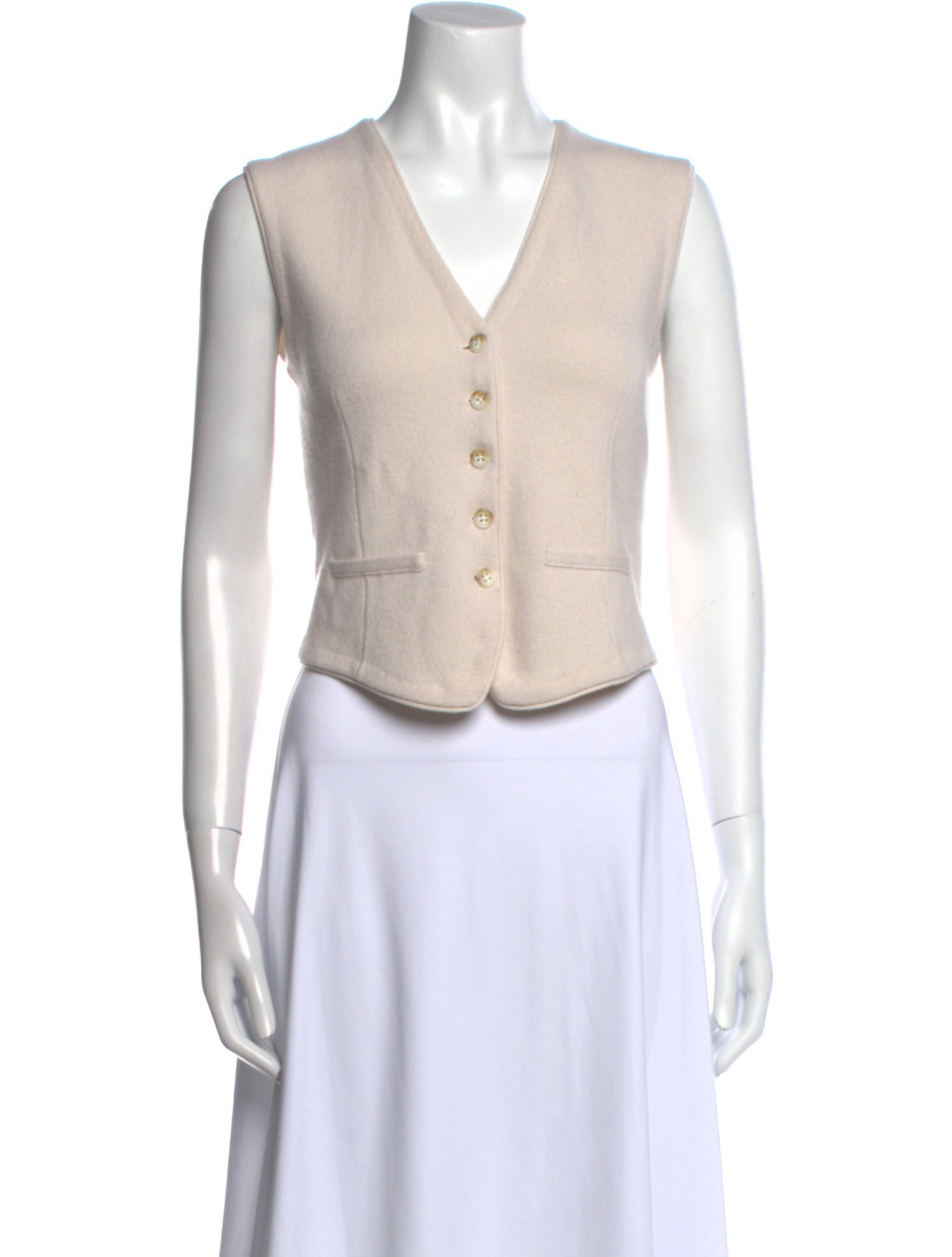 Guest in Residence Cashmere V-Neck Sweater