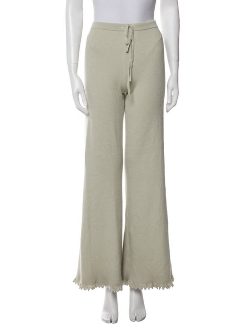 Guest in Residence Cashmere Ruffle Embellishment Sweatpants