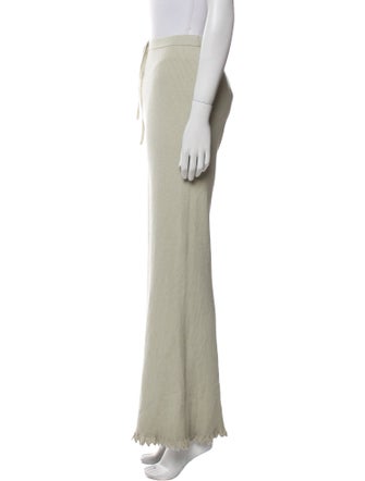 Guest in Residence Cashmere Ruffle Embellishment Sweatpants