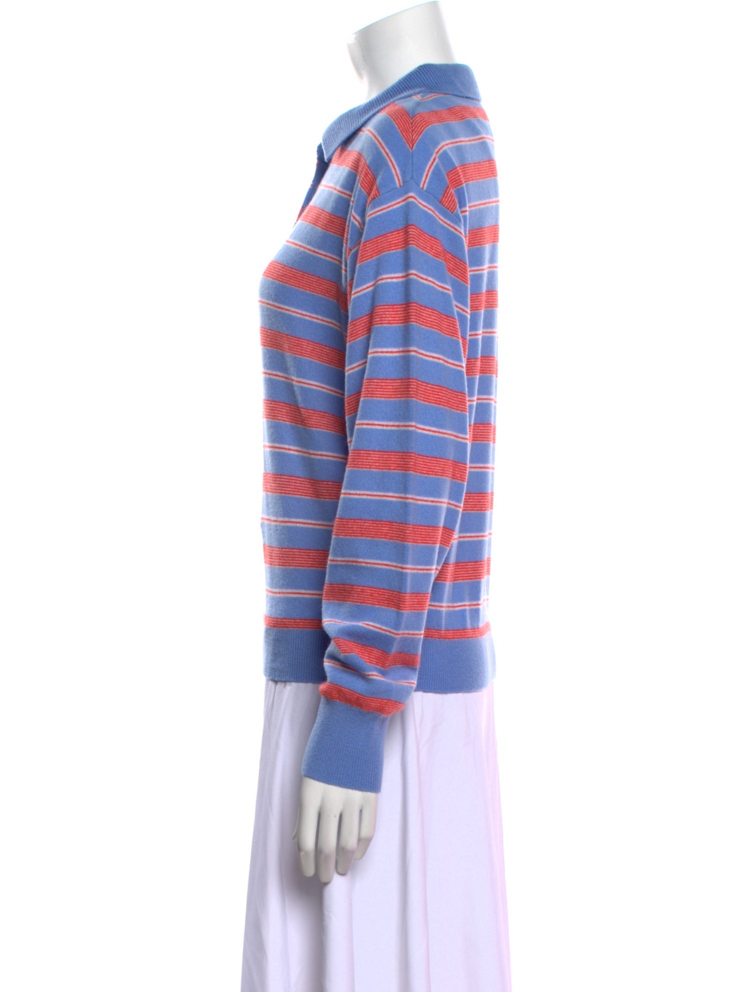 Guest in Residence Cashmere Striped Sweater