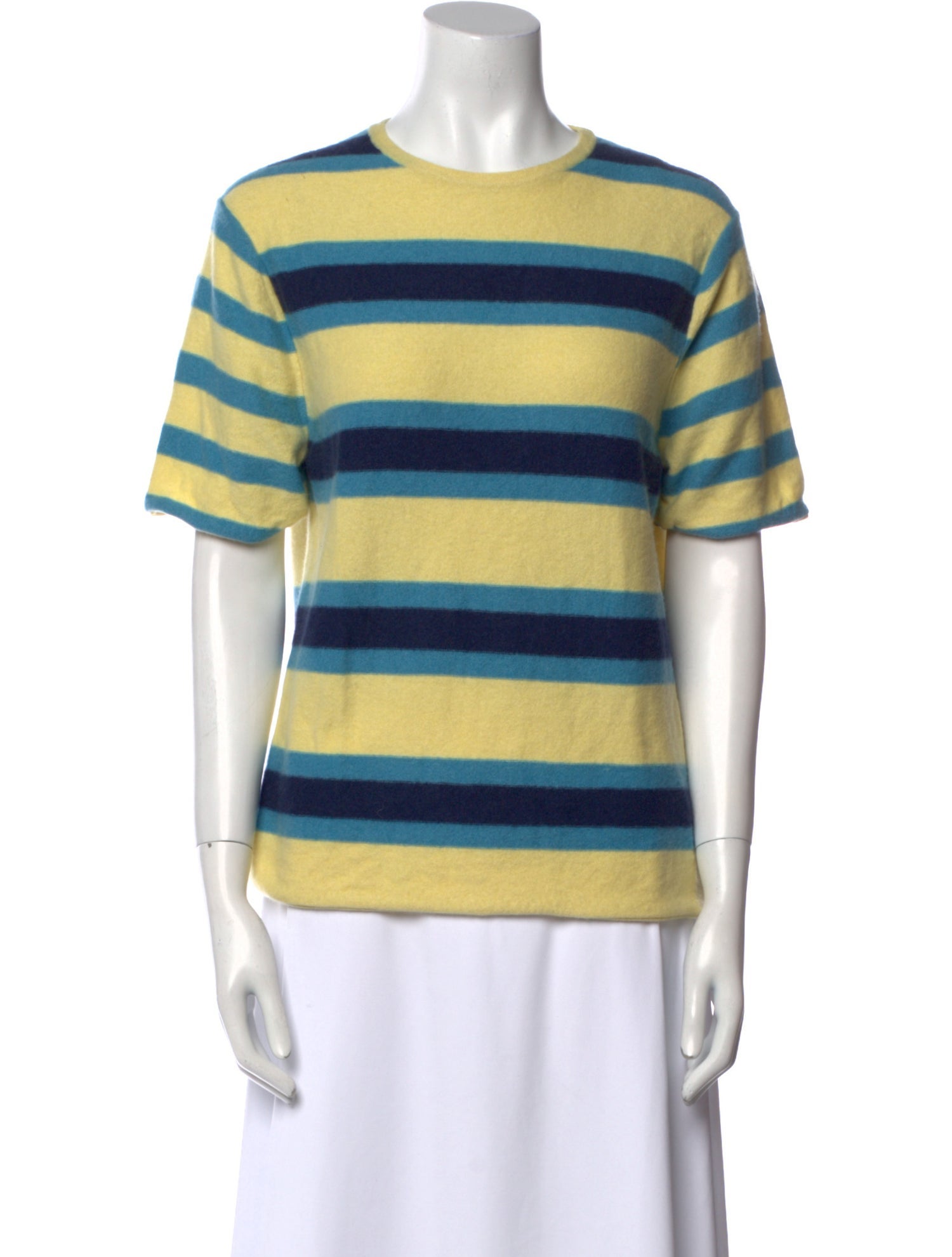 Guest in Residence Cashmere Striped Sweater
