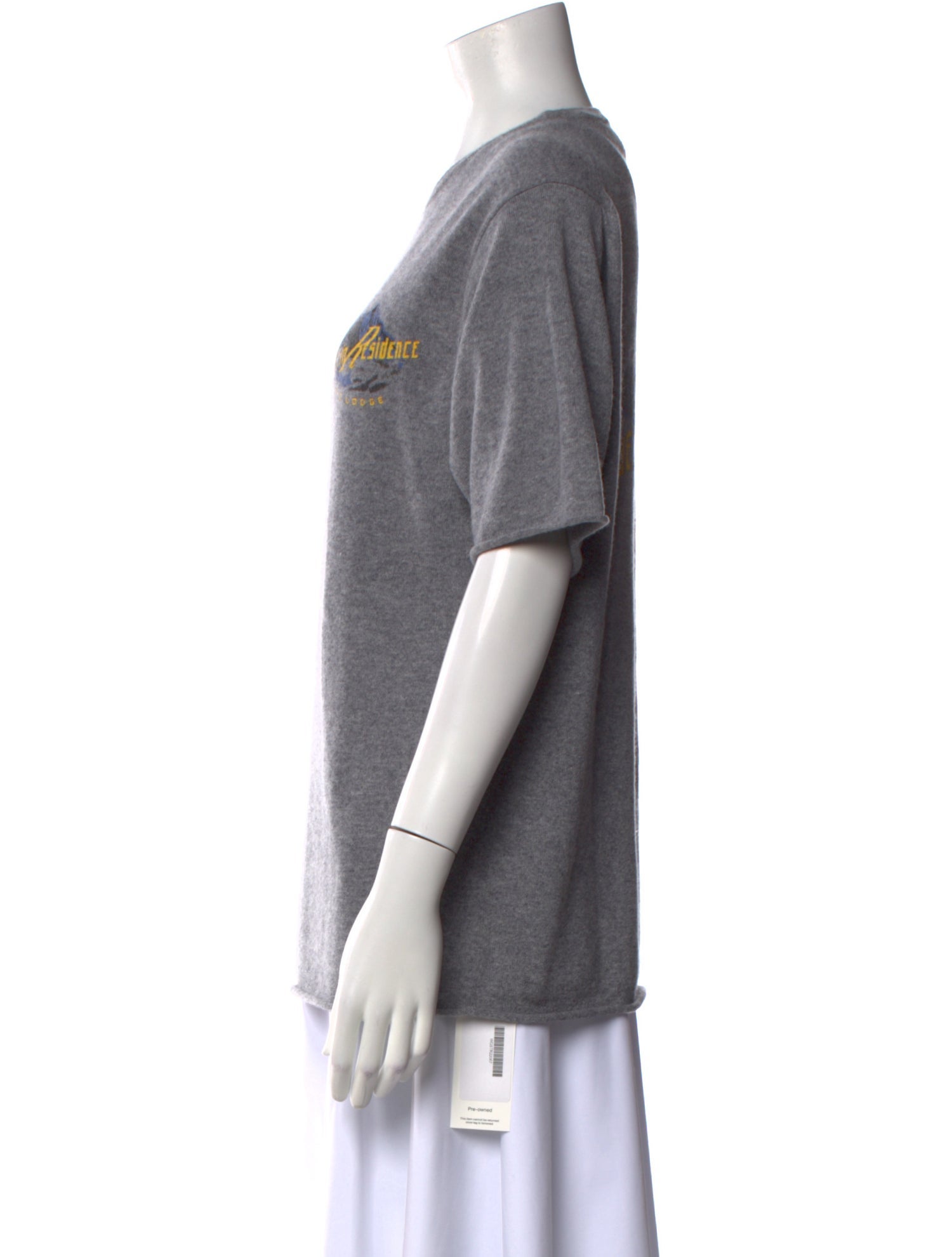 Guest in Residence Cashmere Graphic Print Sweater